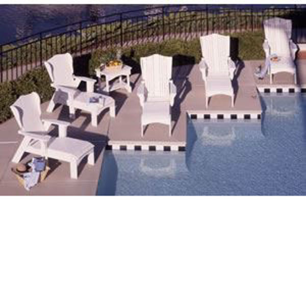 Picture of Uwharrie Plantation Adirondack Chaise Lounge