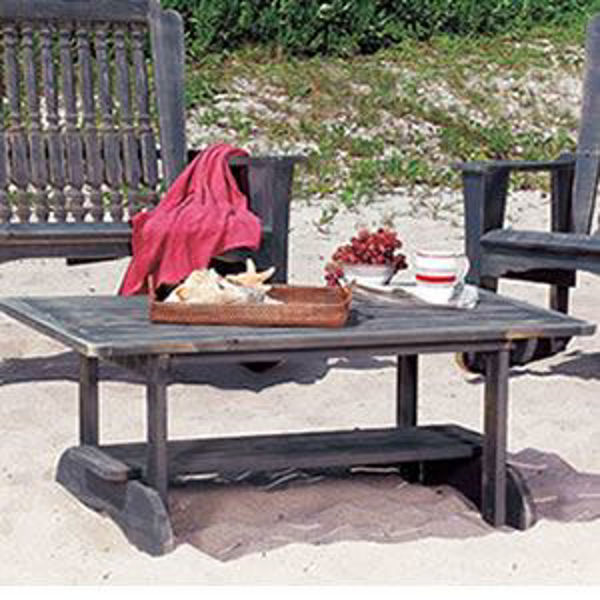 Picture of Uwharrie Hatteras Adirondack Conversation Table - Unfinished