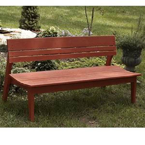 Picture of Uwharrie Behrens Four Seat Bench with Back