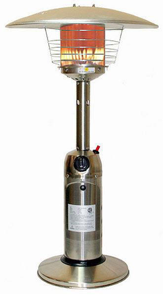 Picture of Fire Sense Stainless Steel Table Top Patio Heater