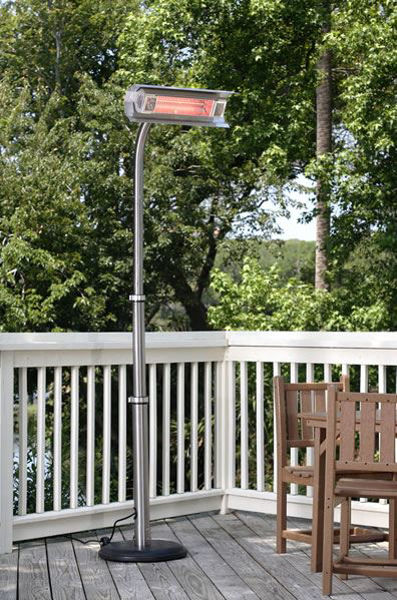 Patio Store. Fire Sense Offset Infrared Patio Heater