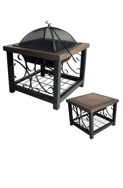 fire sense 28 bon fire patio fireplace