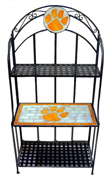 Picture of Traditions Clemson Tigers Bakers Rack