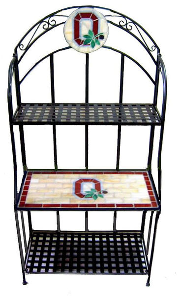 Picture of Traditions Ohio State Buckeyes Bakers Rack