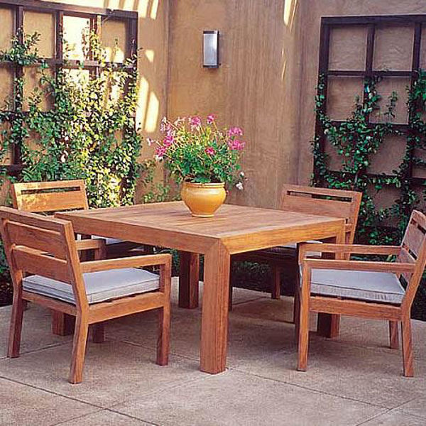 Gardenside Palazzo Square Dining Table, Palazzo Outdoor Furniture