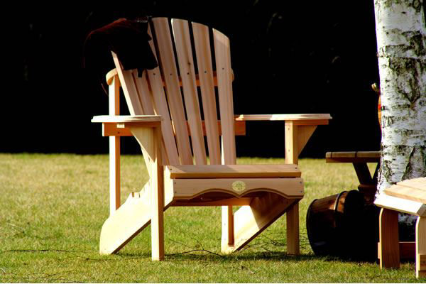 Picture of The Bear Chair Kit White Cedar Bear Chair