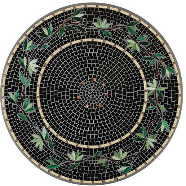 Picture of KNF Zen Marble and Stained Glass Tabletop