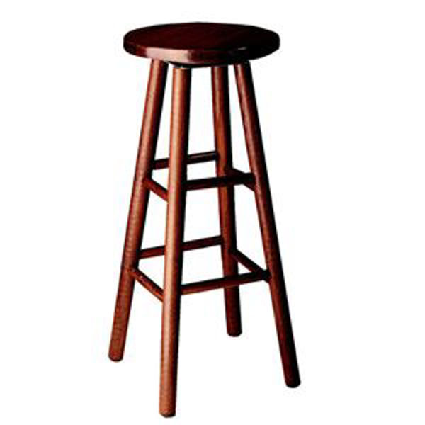 Picture of Gold Medal  "Oak Top" 30" Bar Stools