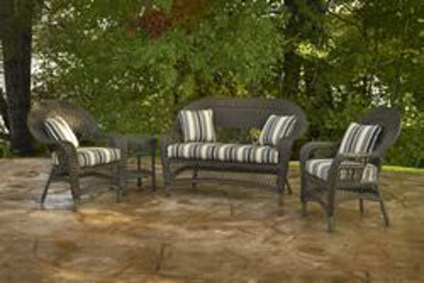 Picture of Fire Stone Cabana Collection Antique Black Wicker