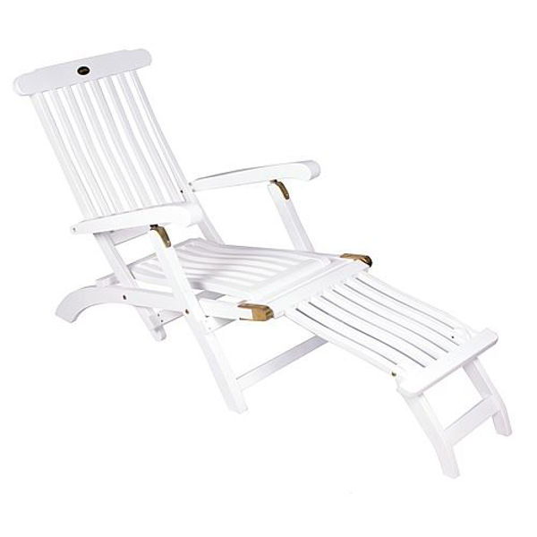 Picture of Jordan Manufacturing Steamer Chair White