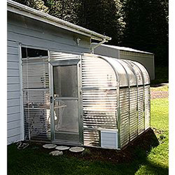 Picture of Sunglo 1700D Lean-To Greenhouse