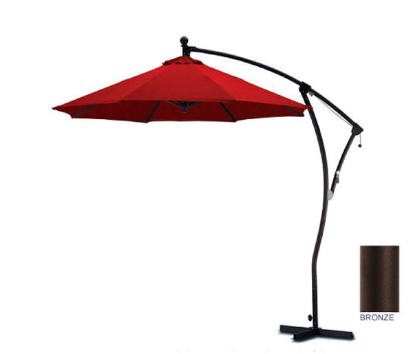 Picture of California Umbrella 9 ft. Crank Lift Delux Cantilever Market Umbrella