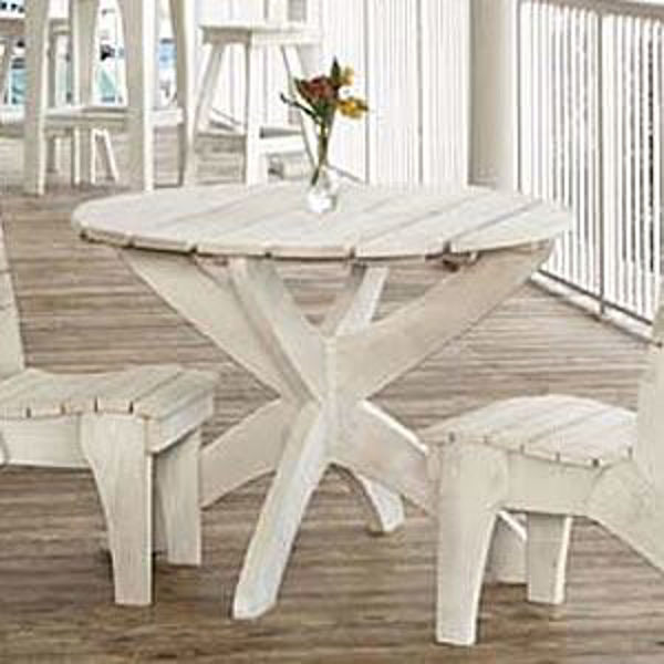 Picture of Uwharrie 42" Companion Dining Table - Unfinished