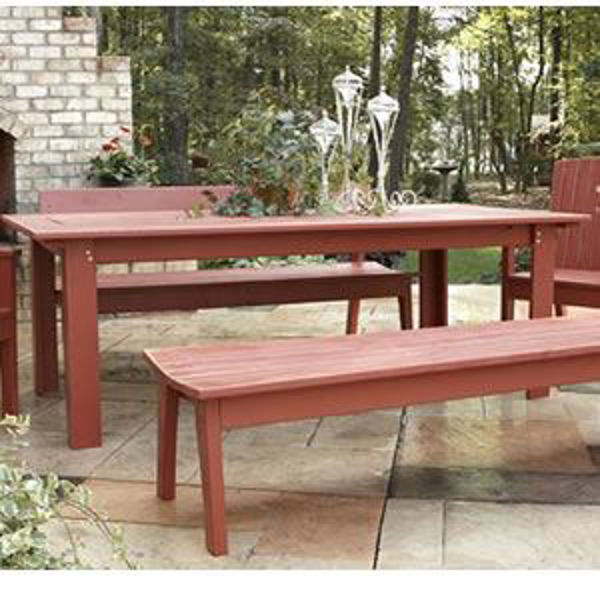 Picture of Uwharrie 85" Behrens Dining Table - Unfinished