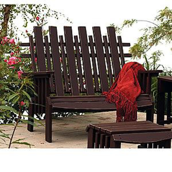 Picture of Uwharrie Styxx Adirondack Settee