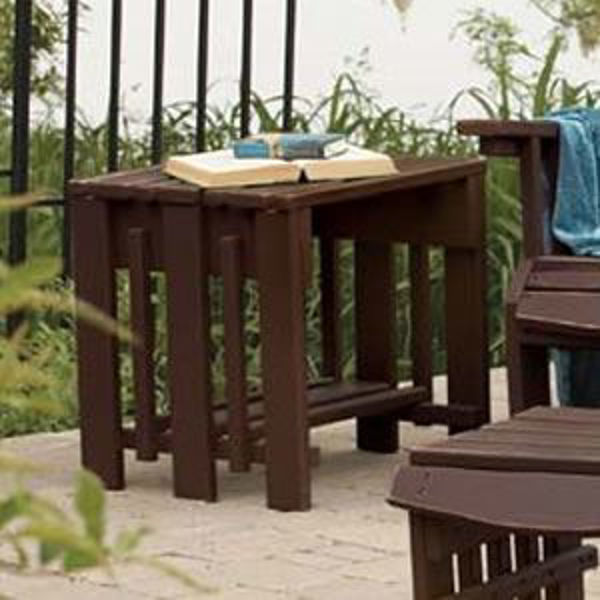 Picture of Uwharrie Styxx Adirondack Side Table - Unfinished