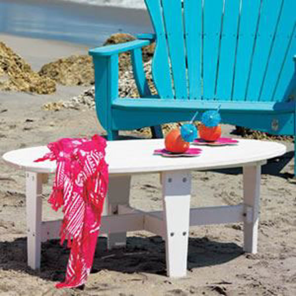 Picture of Uwharrie Wave Adirondack Conversation Table - Unfinished