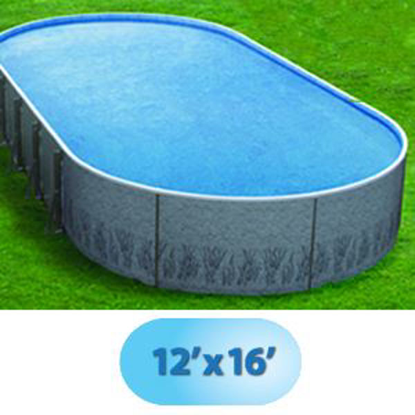 Picture of 12' x 16' Oval Radiant Metric Series Insulated Wall Above Ground Pool