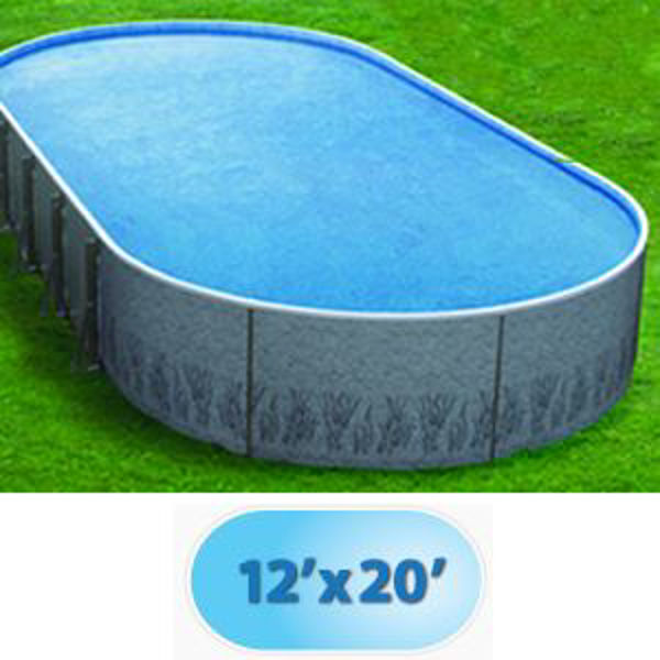 Picture of 12' x 20' Oval Radiant Metric Series Insulated Wall Above Ground Pool