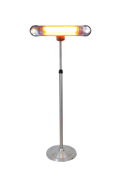 Patio Store. Lava Heat Italia Patio Heater Wall-E Infrared, 750 / 1500  Watts, Wall Mount Included Heritage Bronze