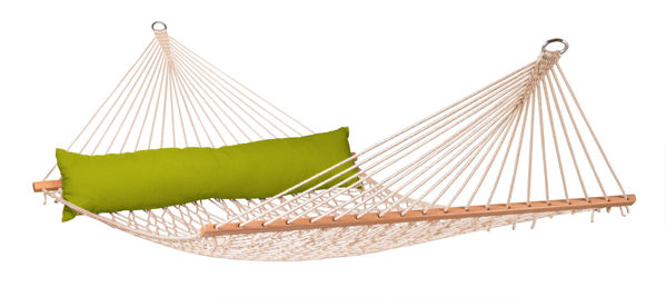 Picture of Kingsize Hammock with spreader bars and cushion CALIFORNIA - avocado