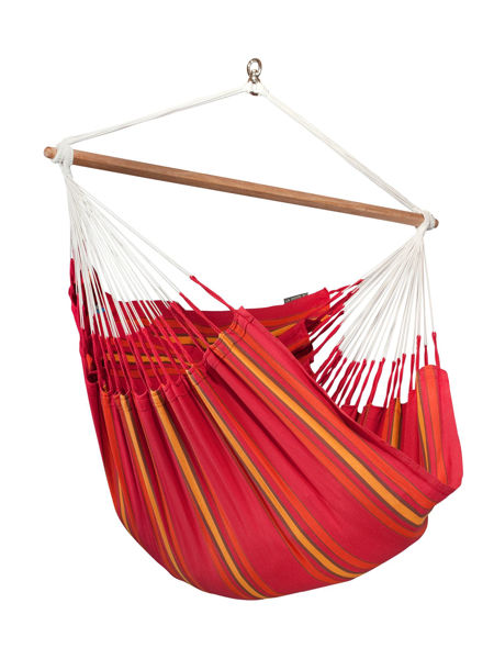 Picture of Colombian Hammock Chair Lounger CURRAMBERA cherry