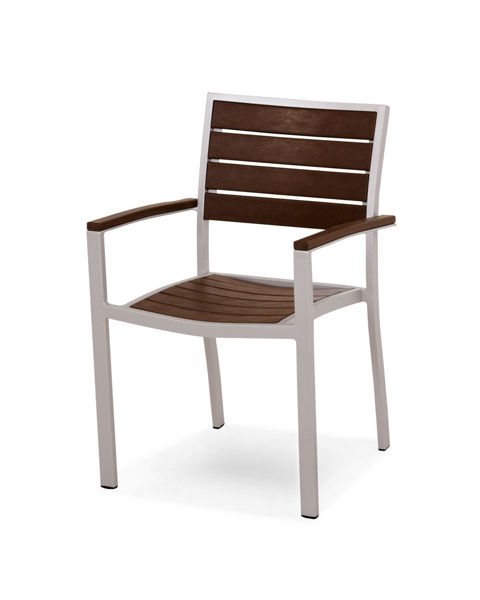 Polywood Euro Dining Arm Chair, Are Polywood Chairs Comfortable