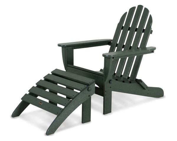 Picture of POLYWOOD® Classic Adirondack 2-Piece Set in Green