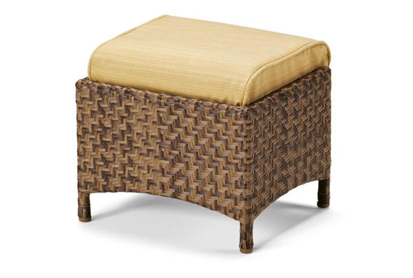 Patio Store Telescope Casual Key Biscayne Wicker Hidden Ottoman For Dining Height Arm Chair