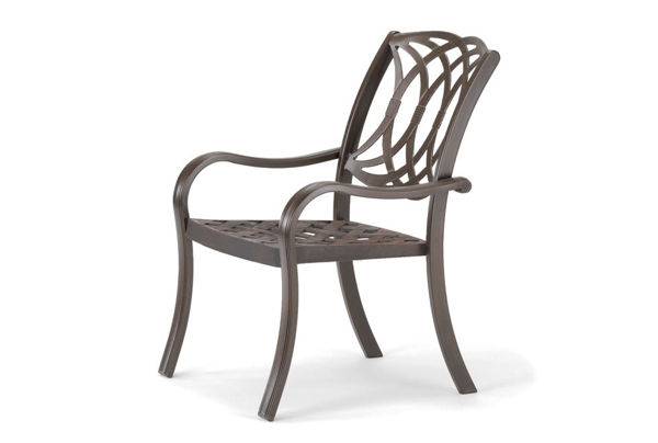 Picture of Telescope Casual Ocala Cast Aluminum, Stacking Arm Chair