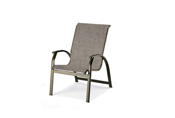Picture of Telescope Casual Cape May Sling, Stacking Arm Chair