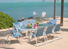 Picture of Telescope Casual Aruba II Sling, Supreme Stacking Arm Chair