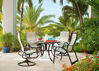 Picture of Telescope Casual Aruba II Sling, Bar Height Swivel Cafe Chair