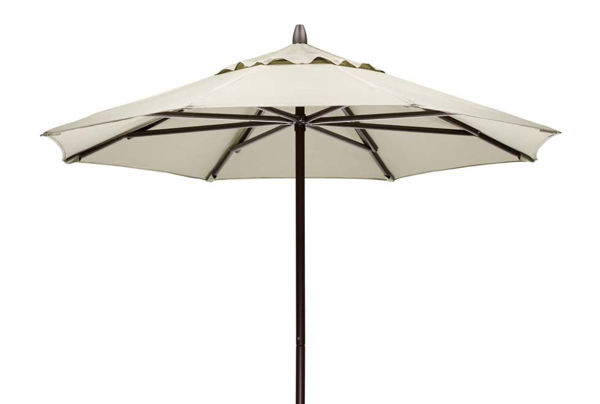 Picture of Telescope Casual Commercial Market Umbrella, 7 1/2" Powdercoat Aluminum Commercial Market Umbrella