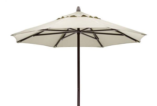 Picture of Telescope Casual Commercial Market Umbrella, 7 1/2" Powdercoat Aluminum Commercial Market Umbrella