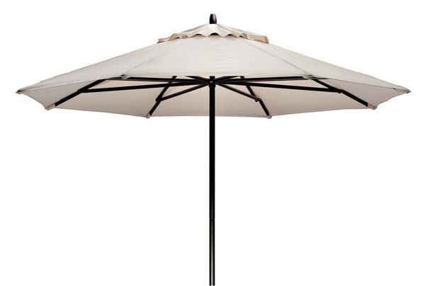 Picture of Telescope Casual Commercial Market Umbrella, 9" Powdercoat Aluminum Commercial Market Umbrella