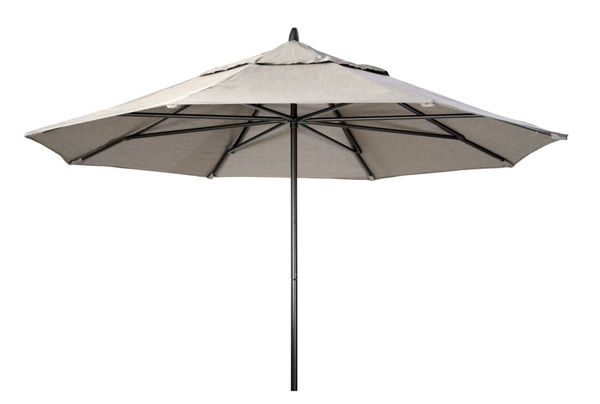 Picture of Telescope Casual Commercial Market Umbrella, 11" Powdercoat Aluminum Commercial Market Umbrella