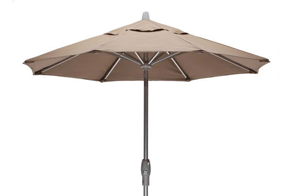 Picture of Telescope Casual Value Market Umbrella, 7 1/2" Market Umbrella w/ Powdercoat Aluminum Frame and Autotilt