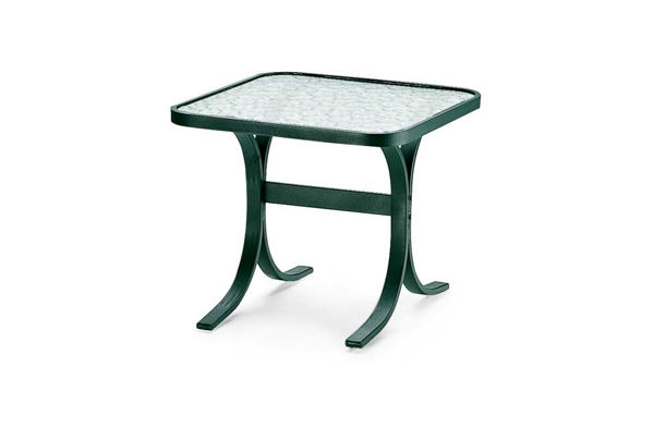 Picture of Telescope Casual Obscure Acrylic Top Table, 22" Square End Table