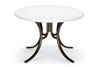 Picture of Telescope Casual Werzalit Top Table, 48" Round Dining Height Table w/ hole