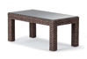 Picture of Telescope casual Value Wicker Tables, 22' x 42' Coffee Table w/ Tempered Glass Overlay