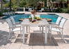 Picture of Telescope Casual Bazza MGP Aluminum Sling, Stacking Cafe Chair w/MGP Color Accents