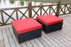 Picture of Bellini Home and Gardens Bali 4 Piece Deep Seating Sofa And Ottoman Set