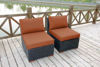 Picture of Bellini Home and Gardens Bali Armless/Slipper Chair 2 Pk