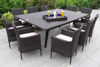 Picture of Bellini Home and Gardens Laredo Wicker 12 Piece Dining Set