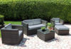 Picture of Bellini Home and Gardens Zenato Wicker 5 Piece Deep Seating Sofa Set
