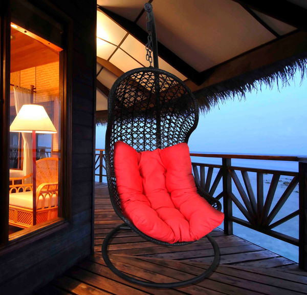 Picture of Bellini Home and Gardens Nickel Resort Outdoor/Indoor Hanging Chair