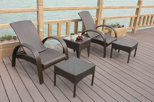 Picture of Bellini Home and Gardens Azul 5 Piece Chat Set