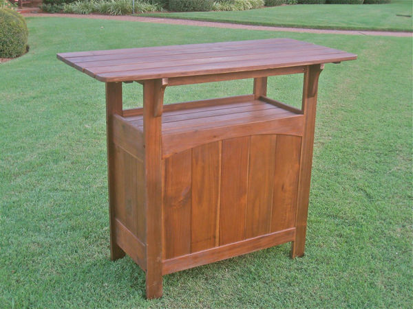 Picture of Wood Bar Table