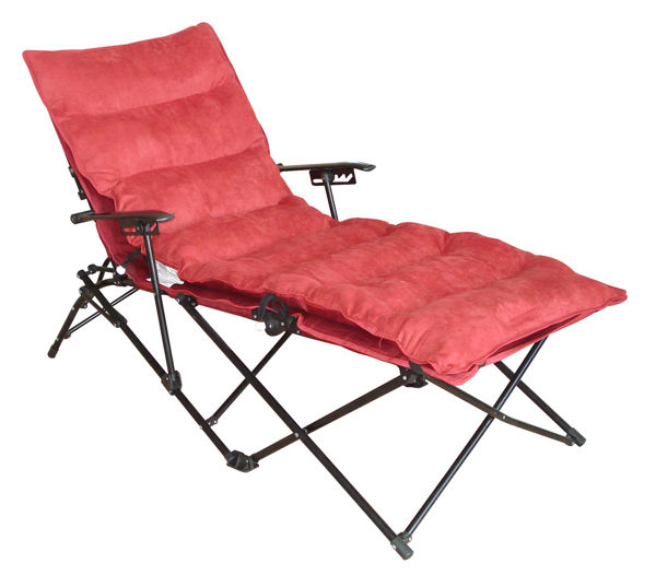 Picture of Folding Chaise Lounge Chair - Cardinal Red